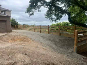 Commericial post and rail fencing by barling woodworks, melbourne, victoria